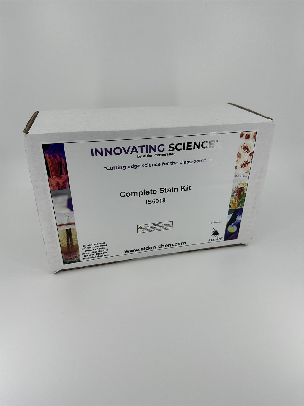 Innovating Science Complete Stain Kit IS5018 Aldon Corporation Chem Set of 19