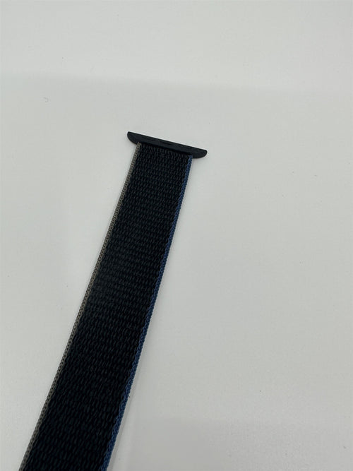 Apple Watch Sport Loop Band - Charcoal (/w Green and Blue Trim) - 40mm