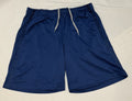 Under Armor Mens Basketball Active Athletic Mesh Shorts Size XL Navy Blue Gym