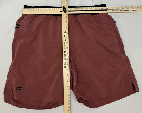 Fabletics Mens Casual Shorts Size XL Crimson Red