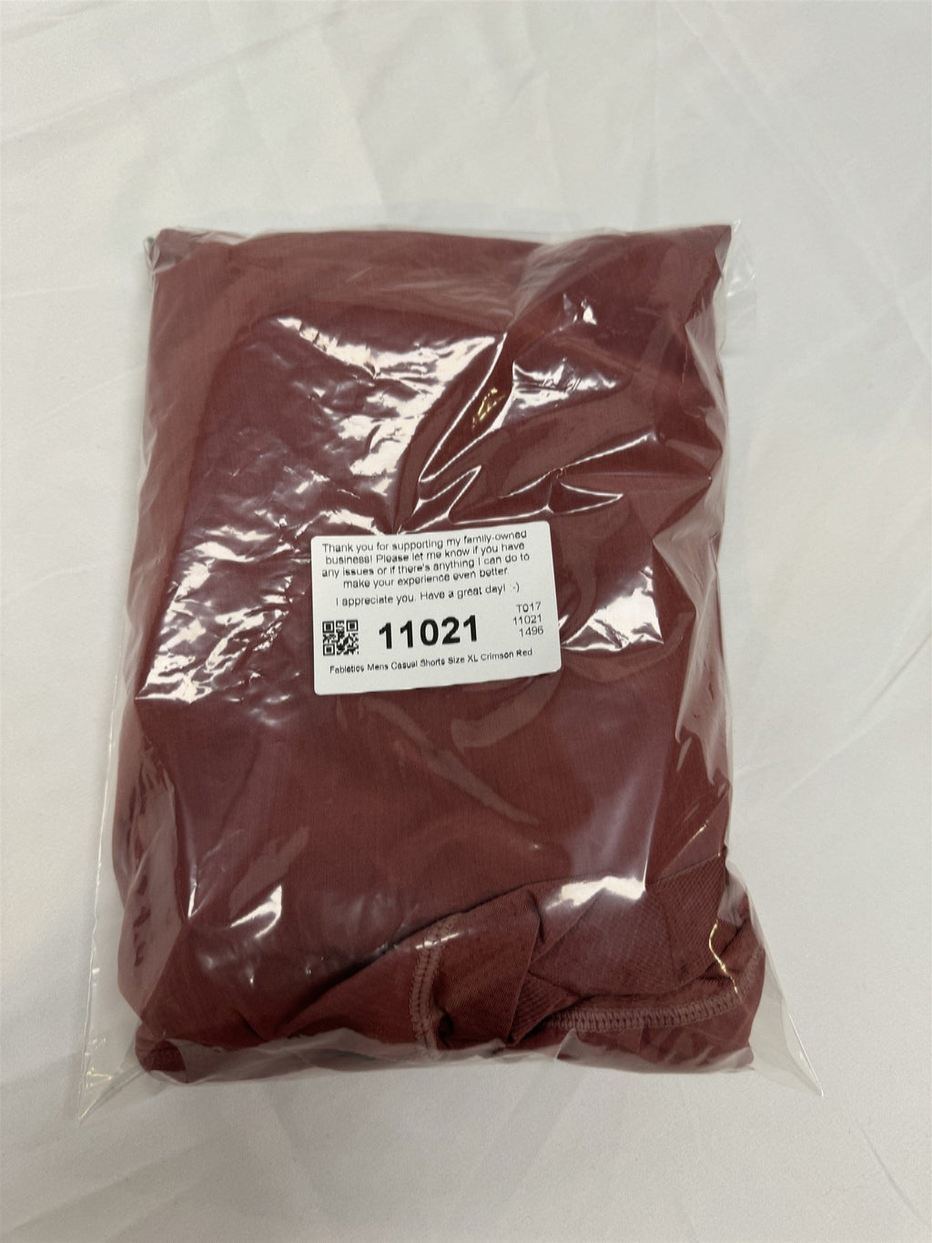Fabletics Mens Casual Shorts Size XL Crimson Red