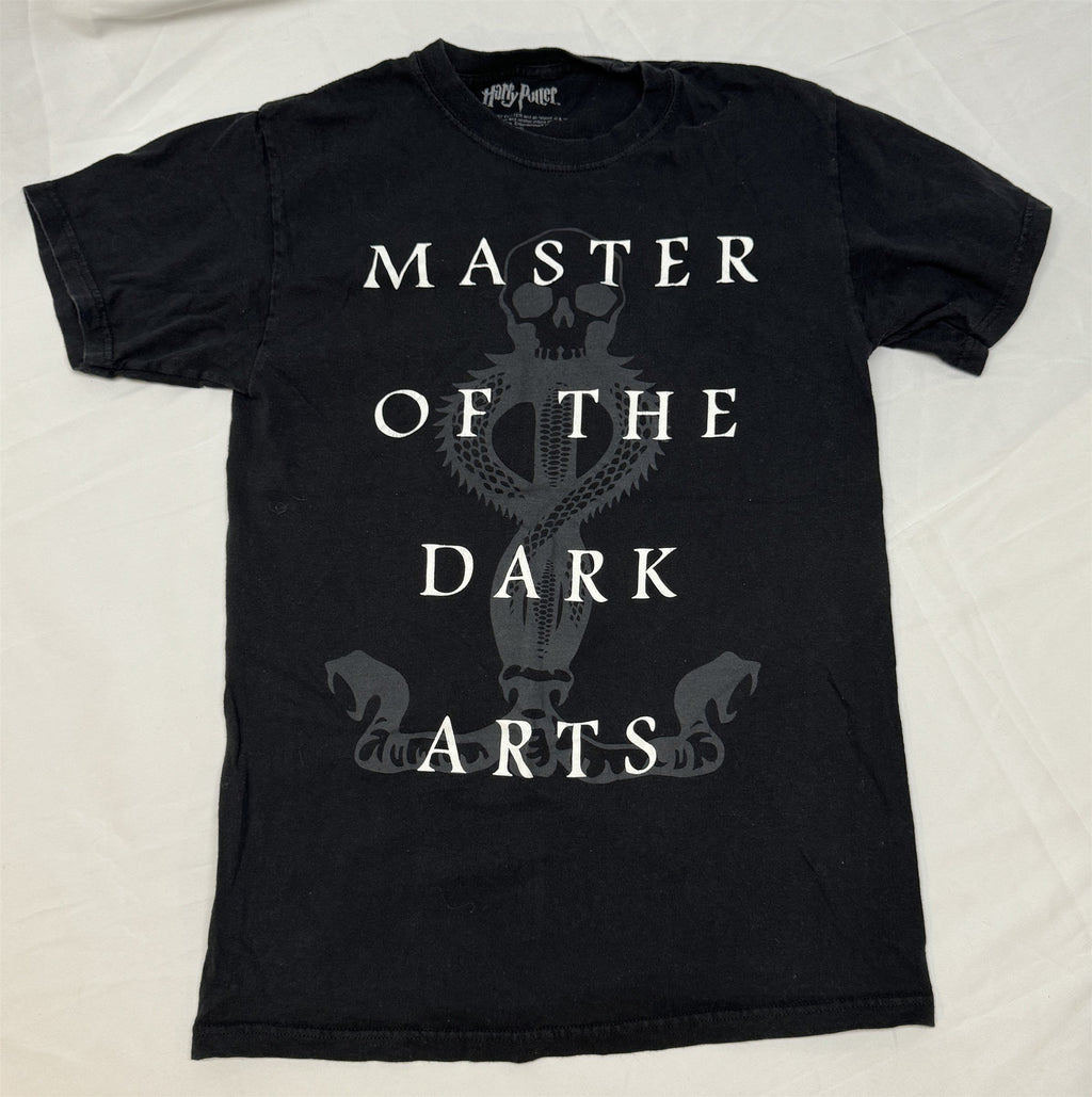 Mens Harry Potter Master of the Dark Arts Death Easter Dark Mark T-Shirt Small