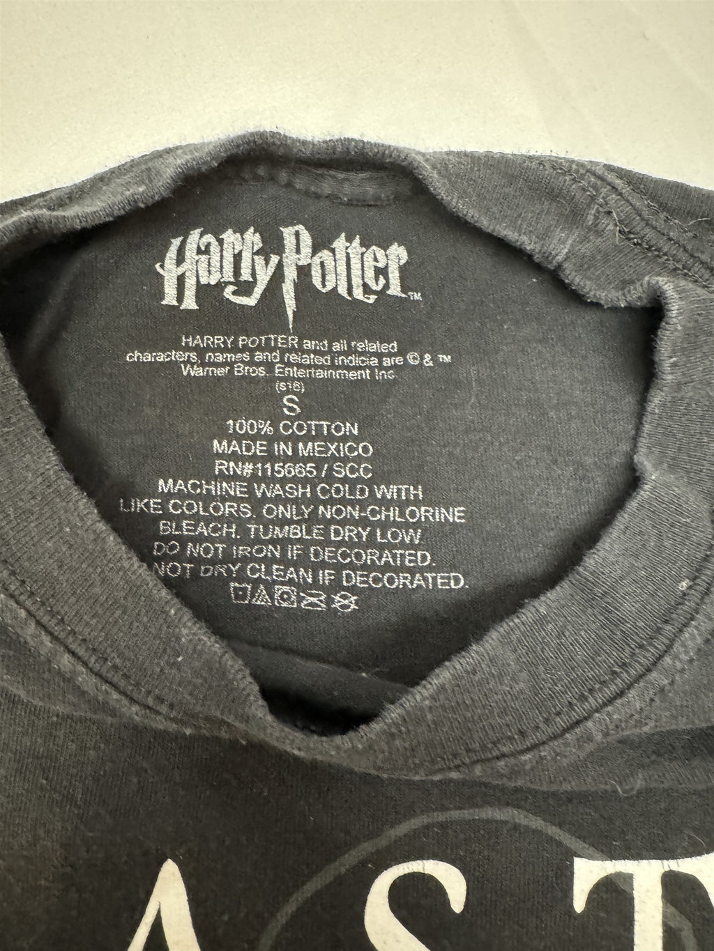 Mens Harry Potter Master of the Dark Arts Death Easter Dark Mark T-Shirt Small