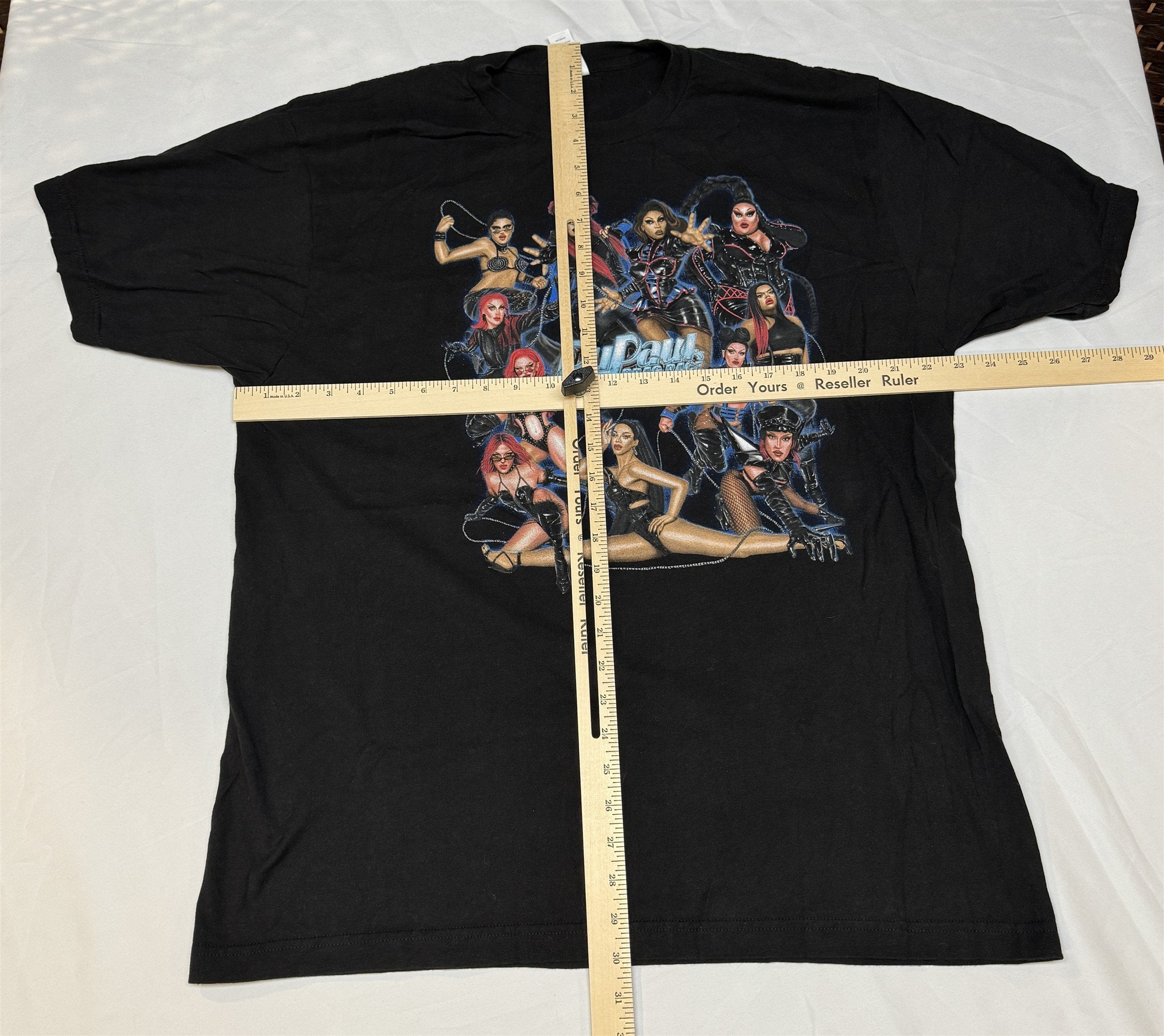 RuPaul's Drag Race 2023 Werq The World Tour Shirt Mens Size XL