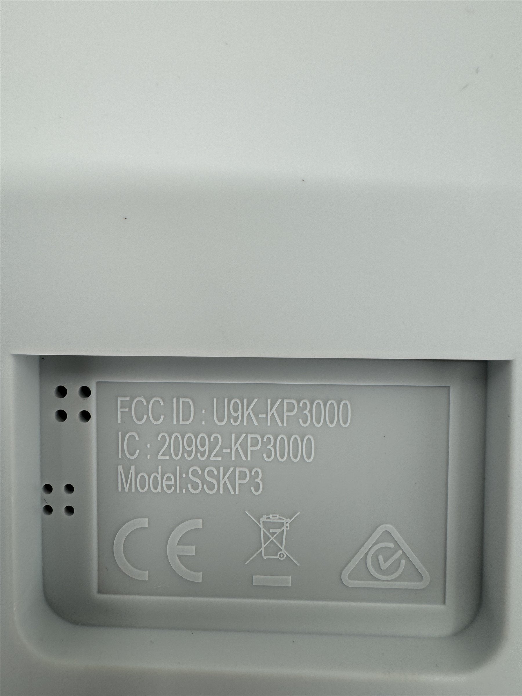 SimpliSafe SSKP3 Keypad for Home Security System Arm/Disarm/Panic /wBracket