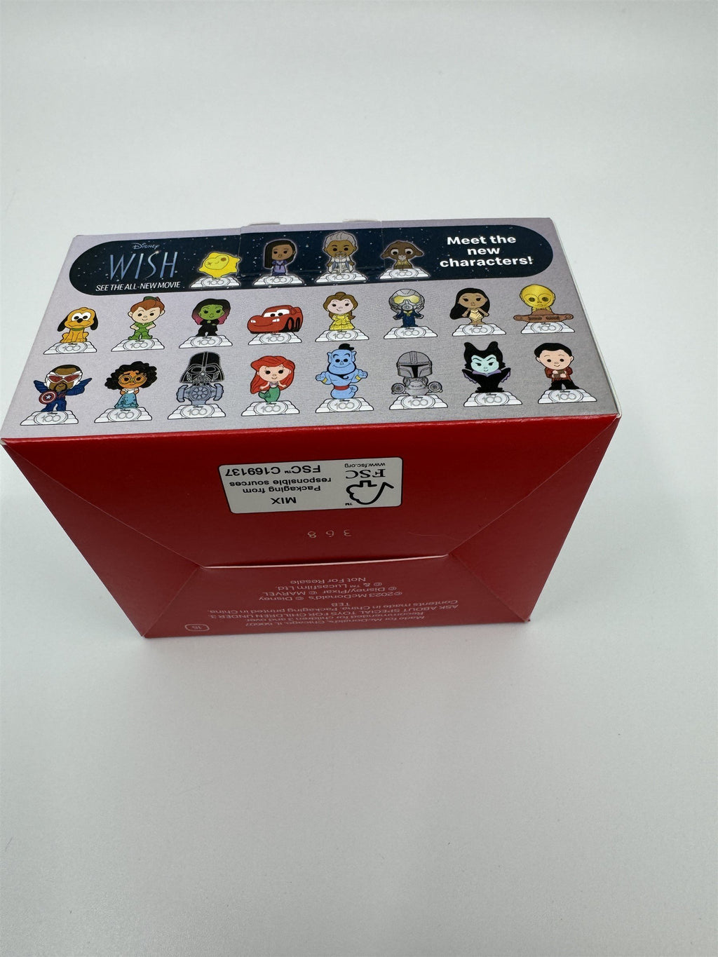 2023 McDonald's Disney's 100 Year Anniversary Happy Meal Toys Goofy & Mrs Incred