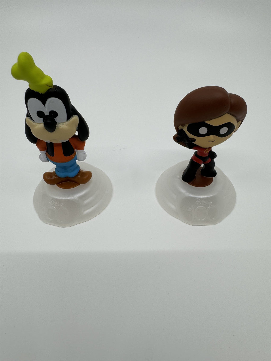 2023 McDonald's Disney's 100 Year Anniversary Happy Meal Toys Goofy & Mrs Incred