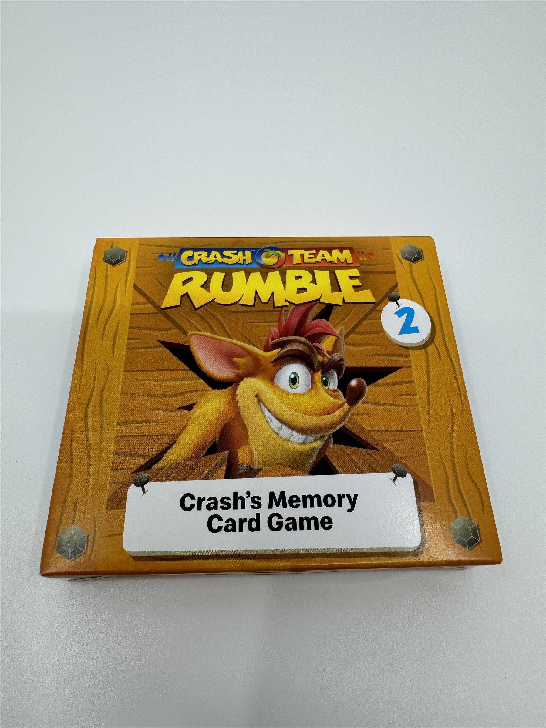 Crash Bandicoot McDonalds Happy Meal Toy - #2 Crash's Memory Card Game