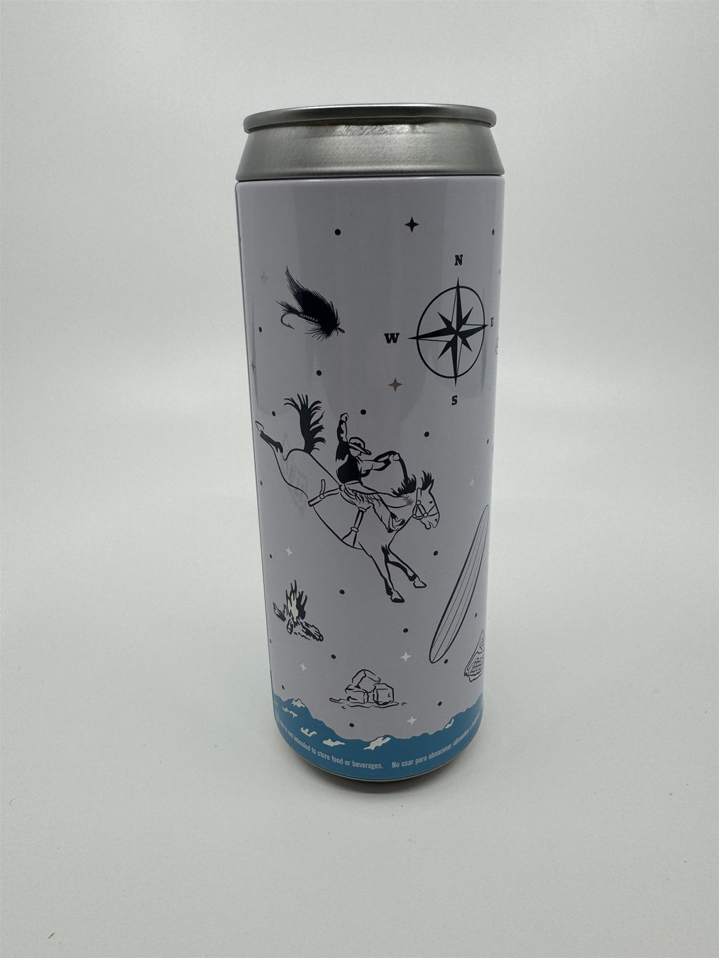YETI Stash Can 12oz Slim w/ Sticker, Personal Aluminum Can Storage/Coin Bank