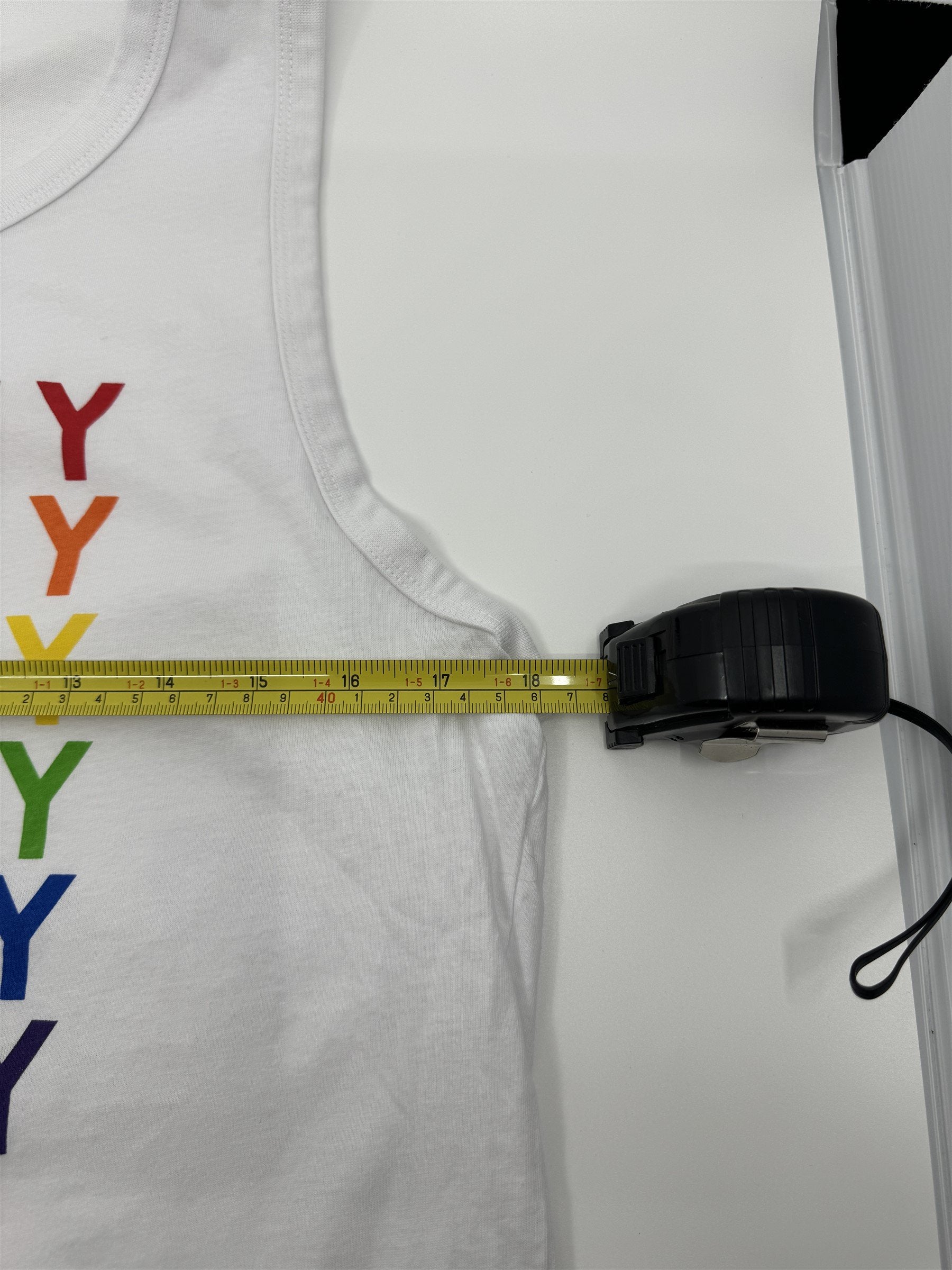 Hurley Mens Pride Tank Top Size Small Rainbow HURLEY Repeat Graphic