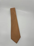 Mens Jos. A. Bank Neck Tie 100% Silk Peach /w Blue Accent Squares CLASSIC