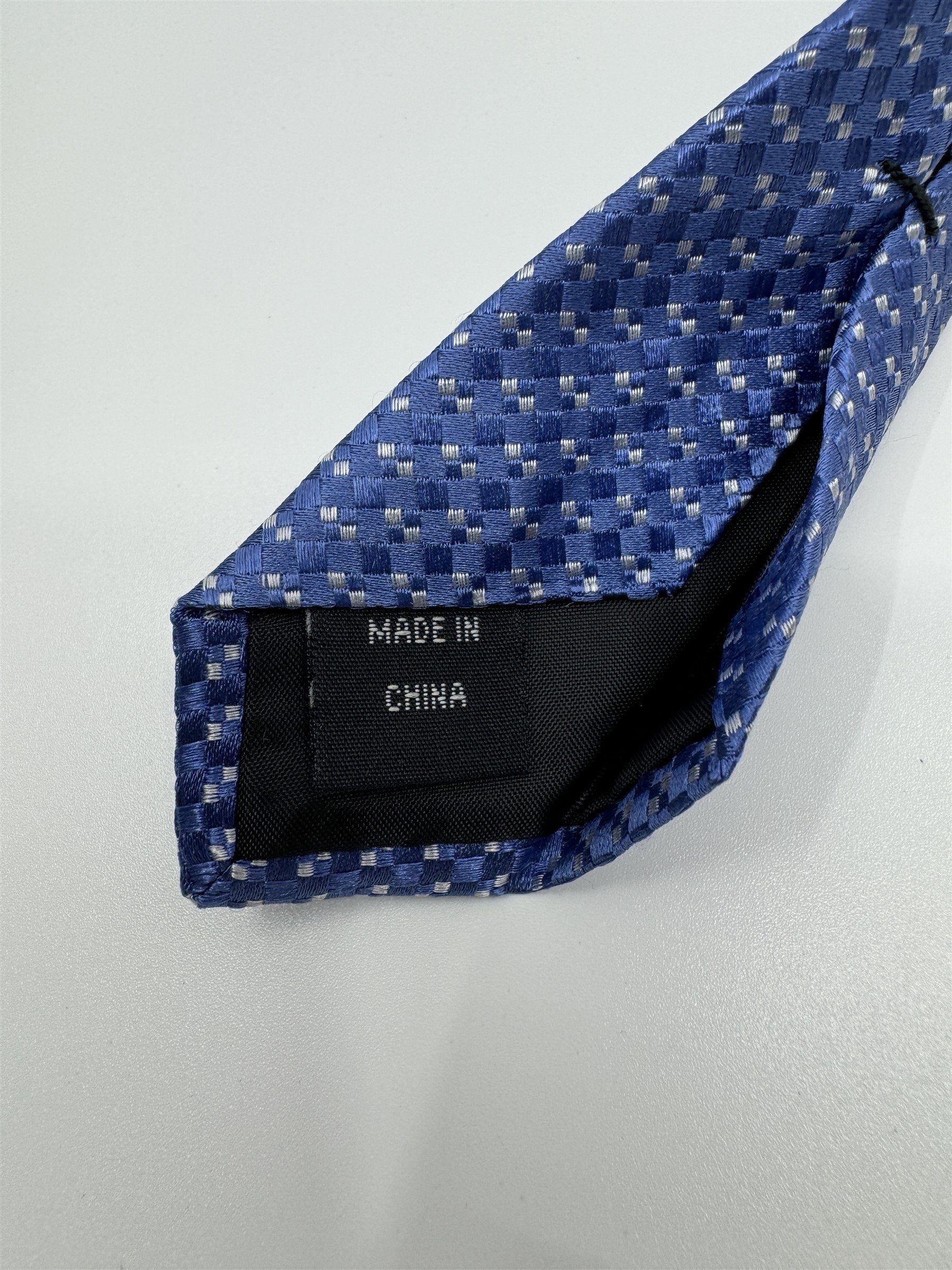 Michael Kors Mens 100% Silk China RN121148 Dark/Light Blue