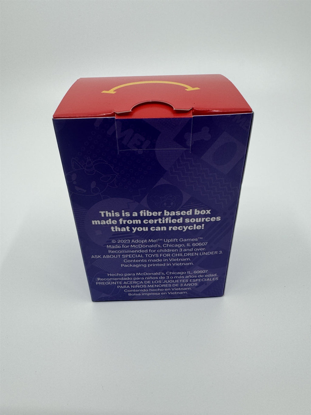 McDonald's Happy Meal Toys 2024 Adopt Me Toy #3 Lion NIB