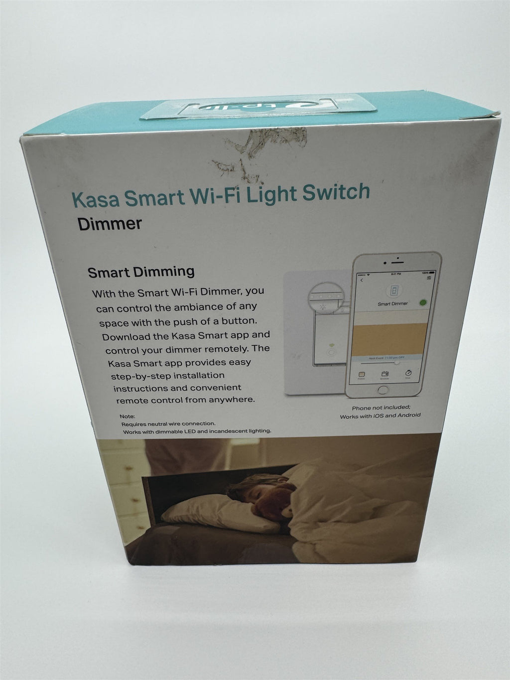 TP-LINK Kasa Smart Wi-Fi Home Light Dimmer Switch HS220 /w App