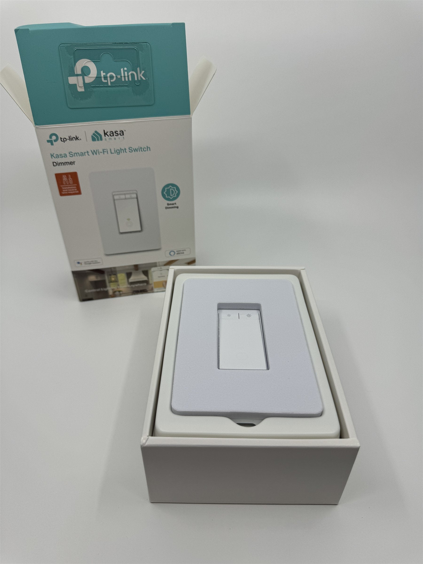 TP-LINK Kasa Smart Wi-Fi Home Light Dimmer Switch HS220 /w App