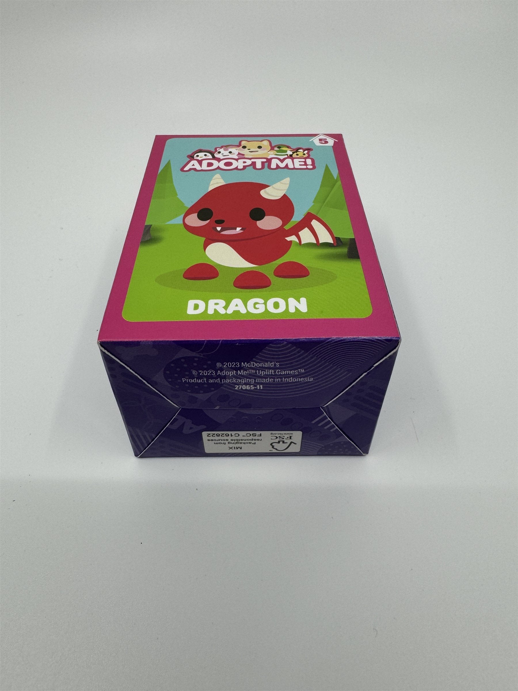 McDonald's Happy Meal Toys 2024 Adopt Me Toy #5 Dragon NIB