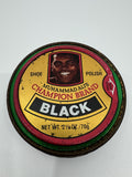 Champion Brand Muhammad Ali's Black Shoe Polish Vintage 1980s Made in USA Polish