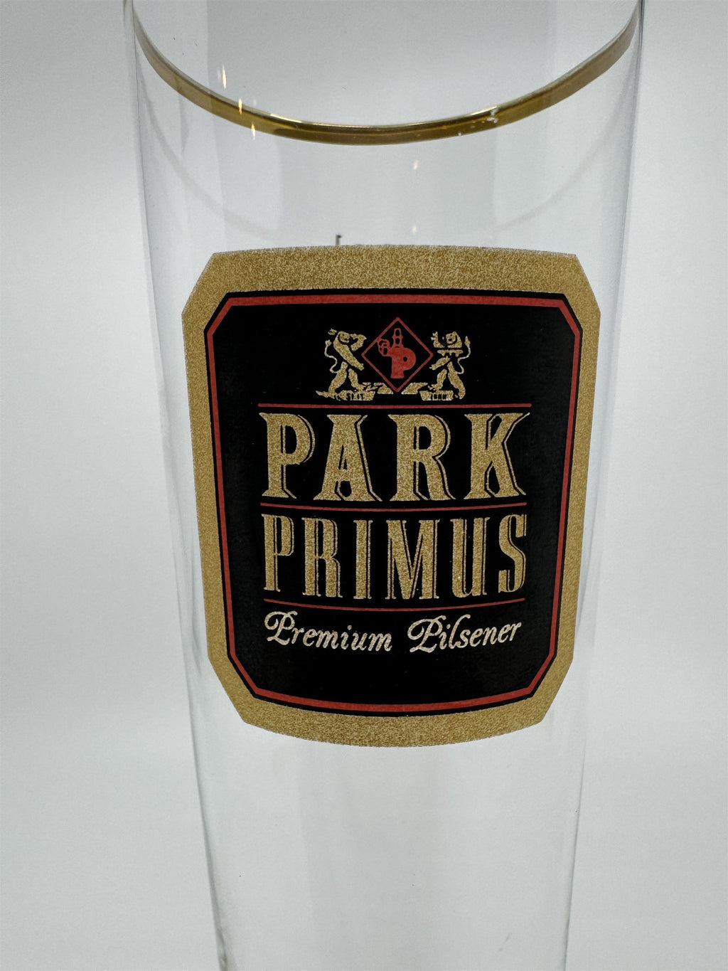 Vintage Park Primus Stemmed Pilsner Glass 0.2L Rastal Gold Embellishment Trim