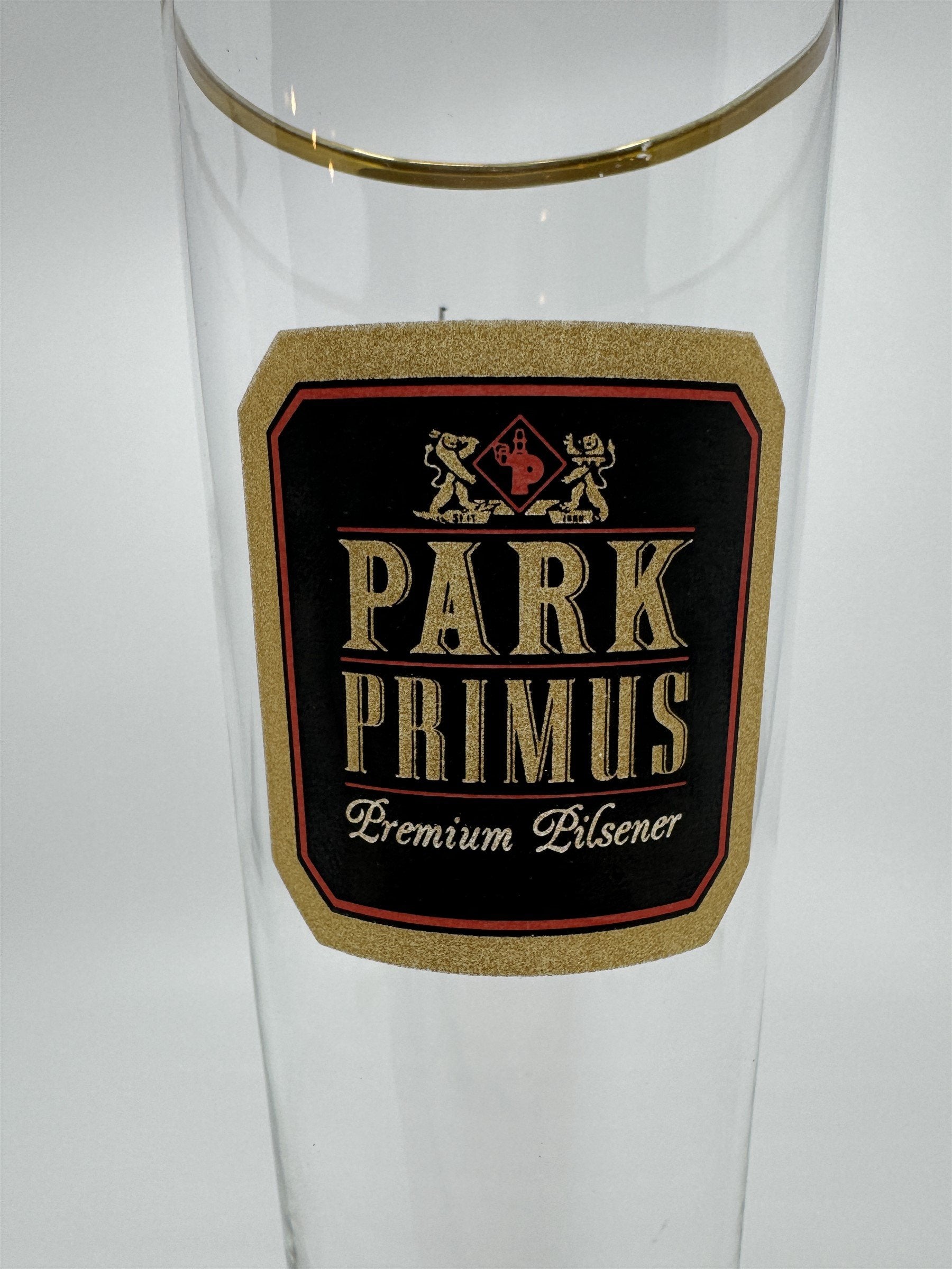 Vintage Park Primus Stemmed Pilsner Glass 0.2L Rastal Gold Embellishment Trim
