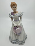Vtg 1999 Home Interiors & Gifts Porcelain Figurine Beautiful Elizabeth #14061-99