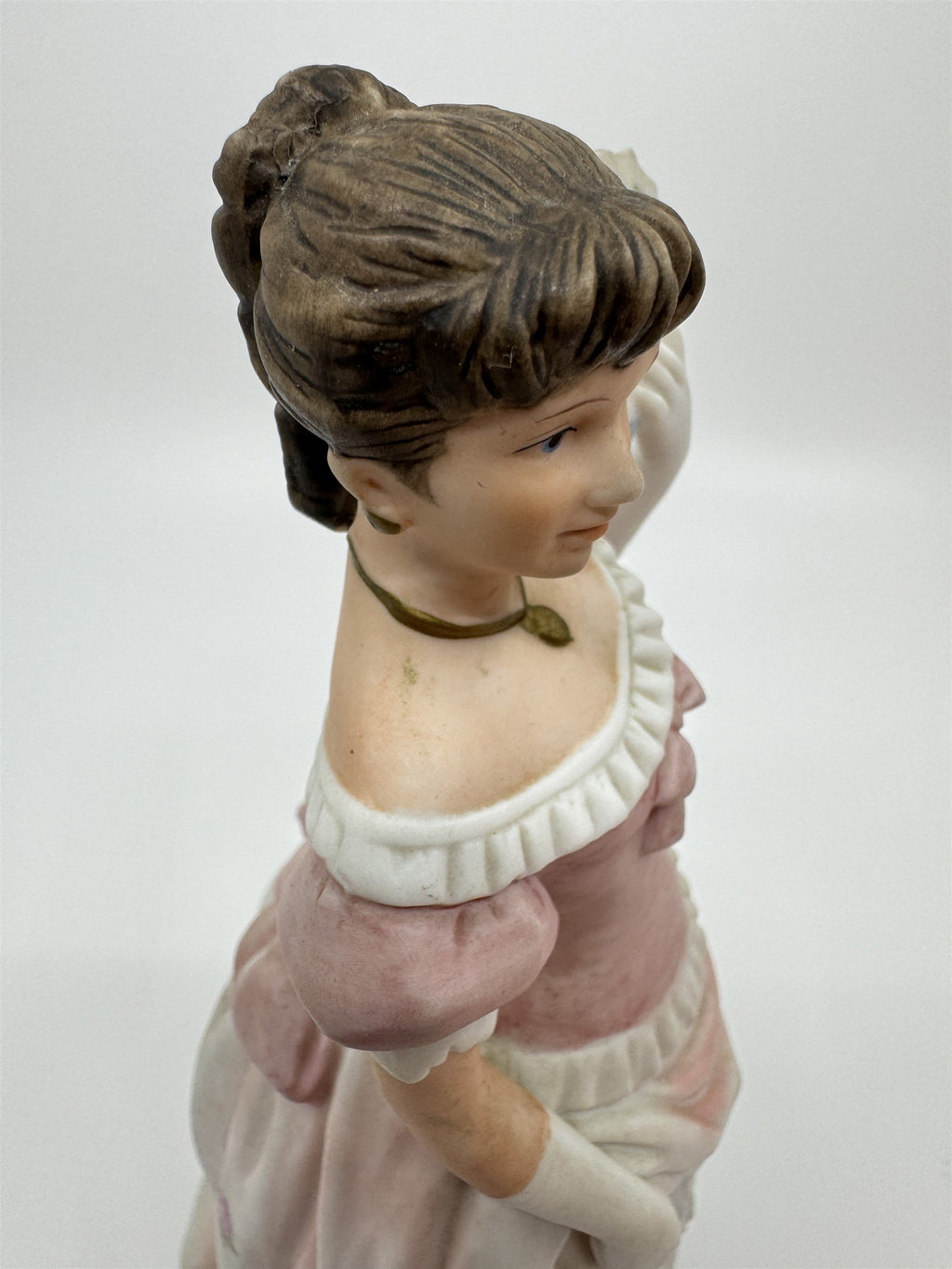 HOMCO Porcelain Victorian Lady 8" Figurine Shall We Dance Home Interiors #1421