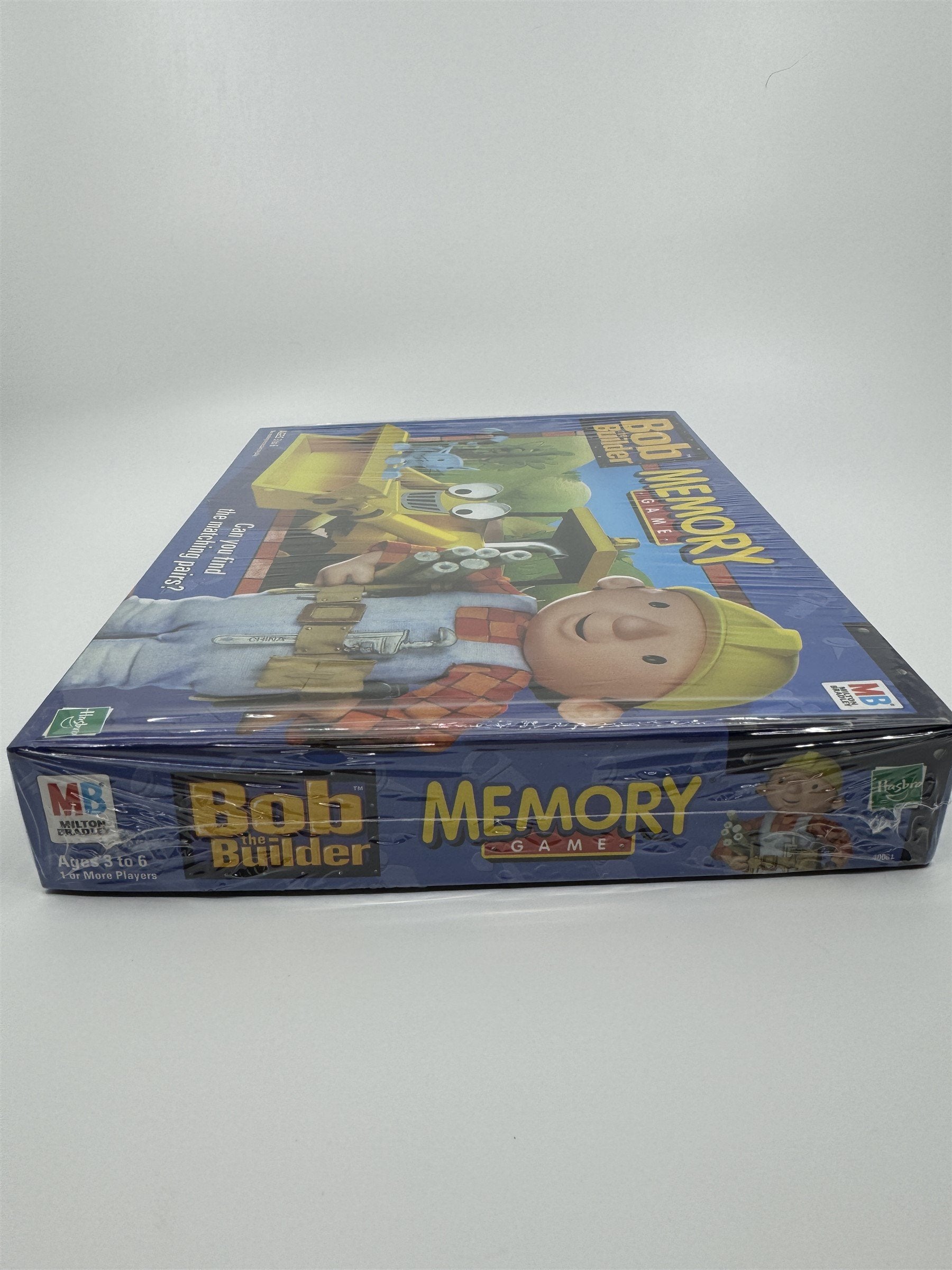 Vintage Bob the Builder Memory Game Children's TV Show Milton Bradley 2001 NIB