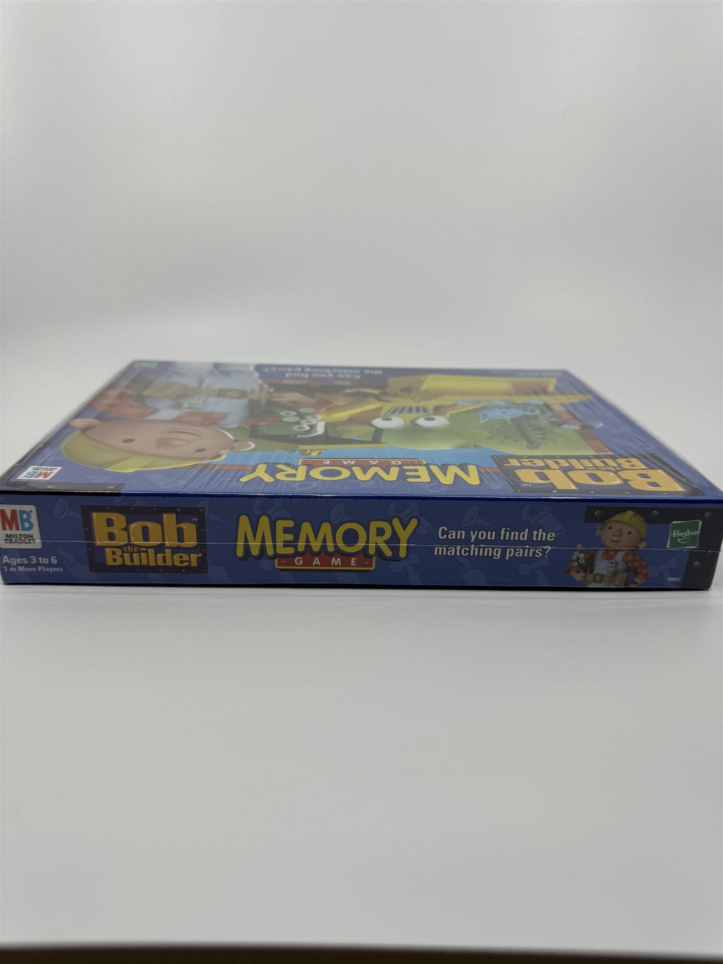 Vintage Bob the Builder Memory Game Children's TV Show Milton Bradley 2001 NIB