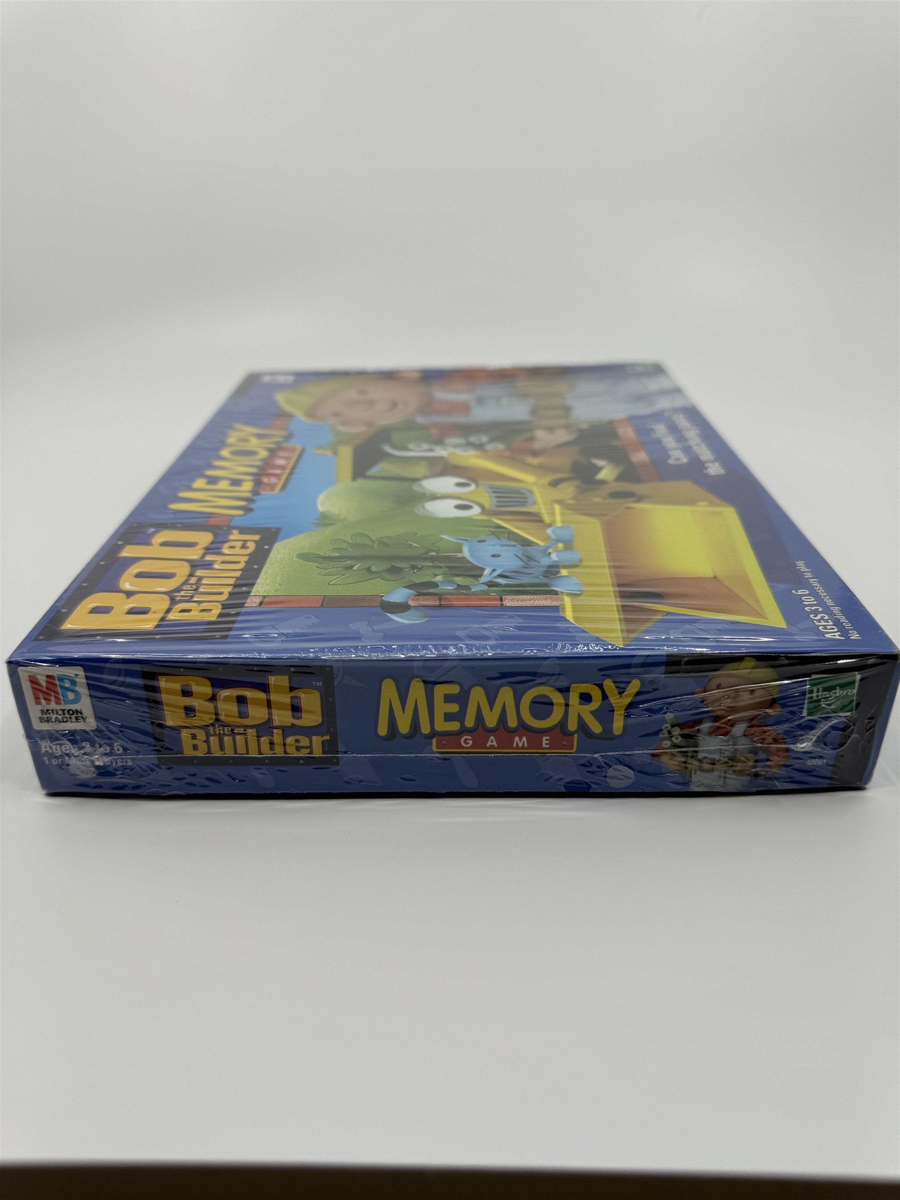Vintage Bob the Builder Memory Game Children's TV Show Milton Bradley 2001 NIB