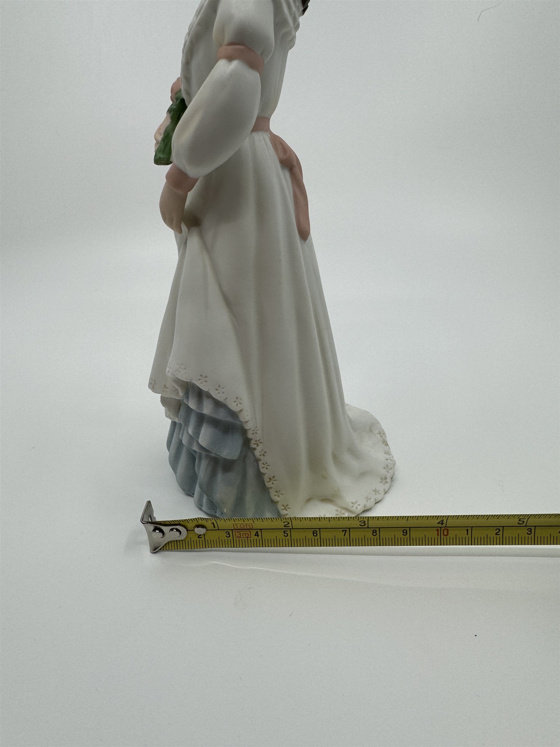 Homco Home Interiors Victorian Lady Woman Figurine Charlotte Rose #1468 Easter