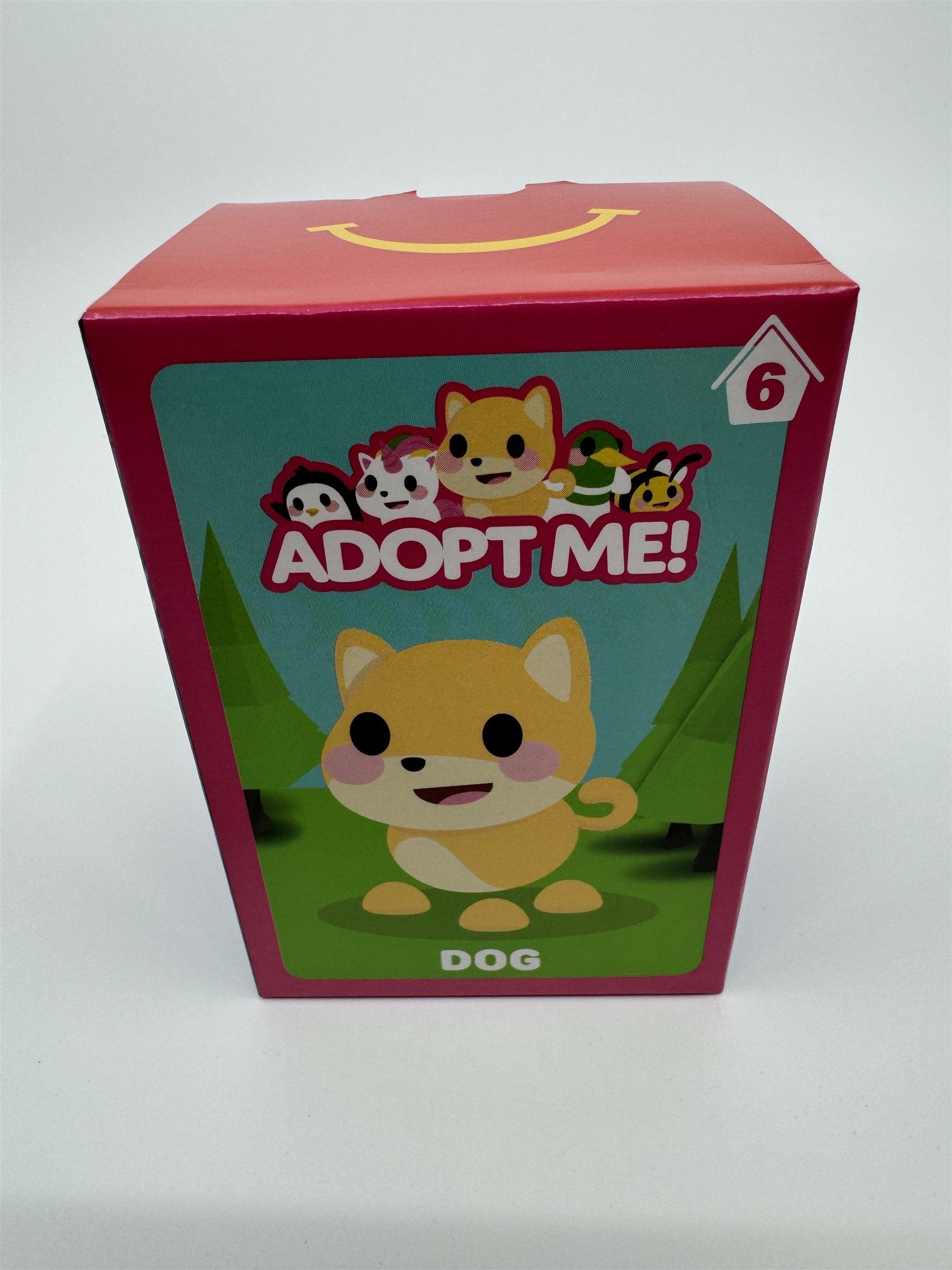 Adopt Me! McDonalds Toy 2024 #6 Dog Figure COMPLETE YOUR SET! NIP