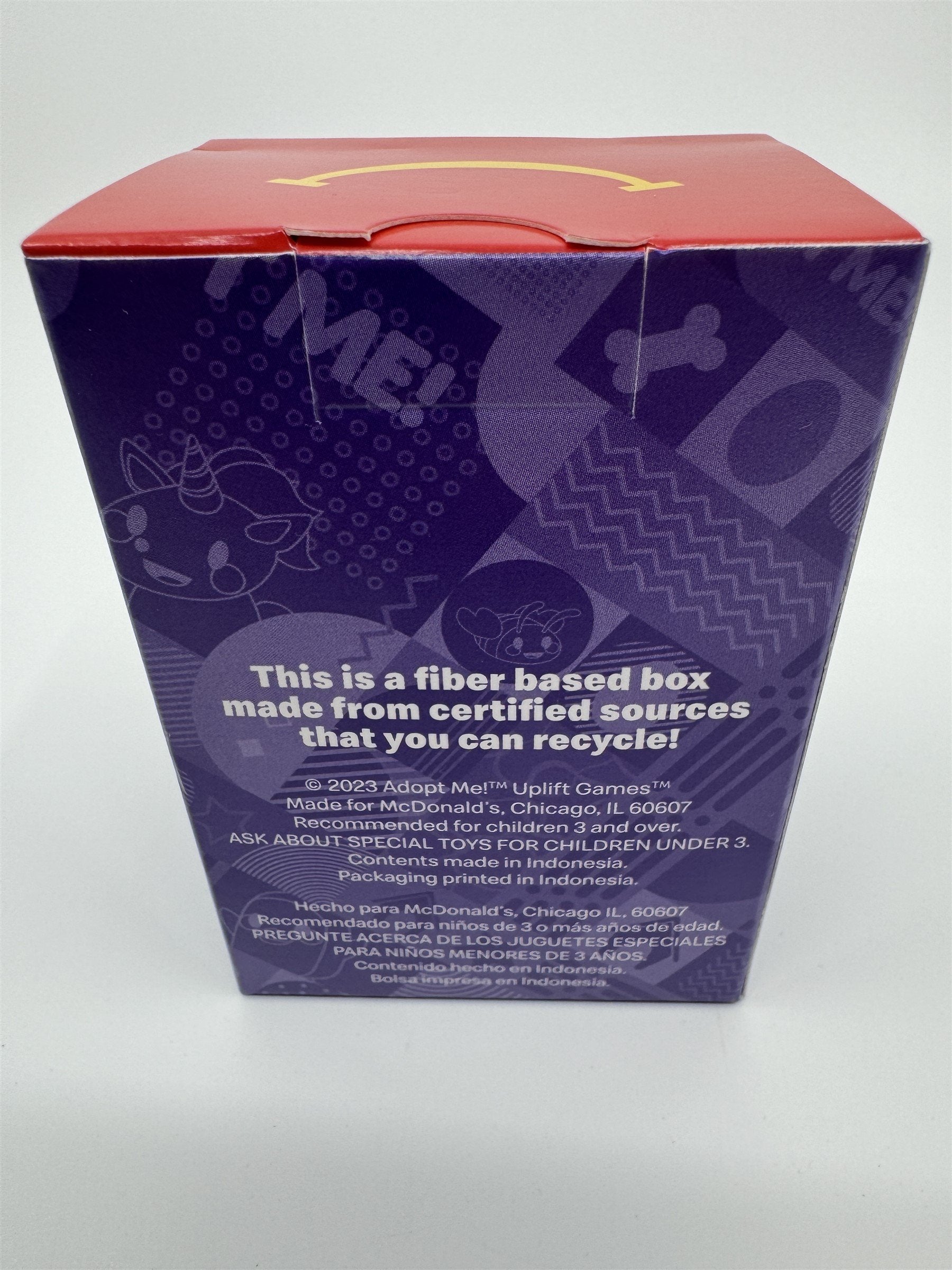 Adopt Me! McDonalds Toy 2024 #6 Dog Figure COMPLETE YOUR SET! NIP