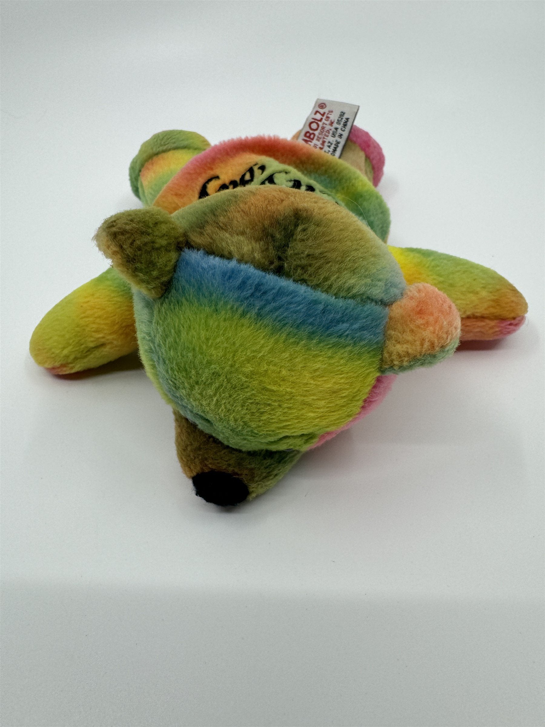 2001 Tie Dye San Francisco California Bear Plush Stuffed Animal Symbolz City By