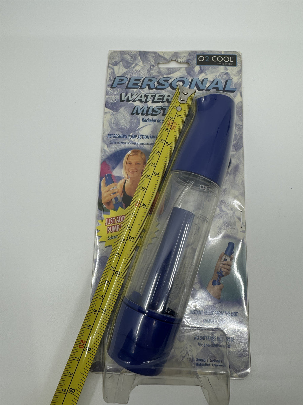 Personal Water Mister O2 Cool Instant Relief Just Add Water Misting System