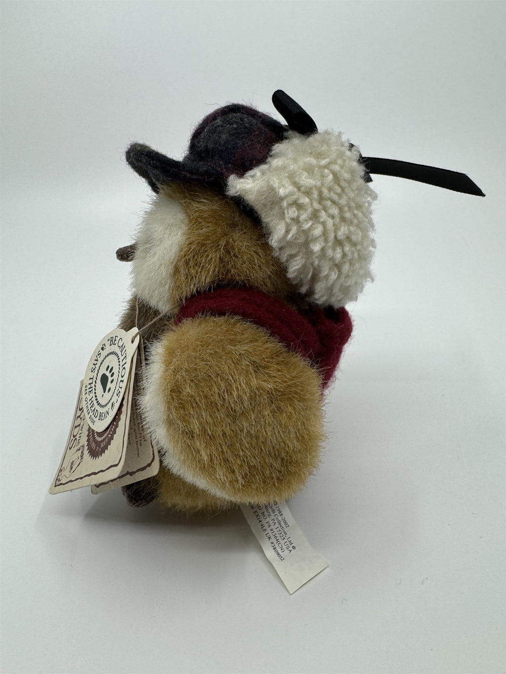 Gen-Yoo-Wine Boyds Owl with Hat Backpack Plush Lester McHootle 904006 Gettysburg