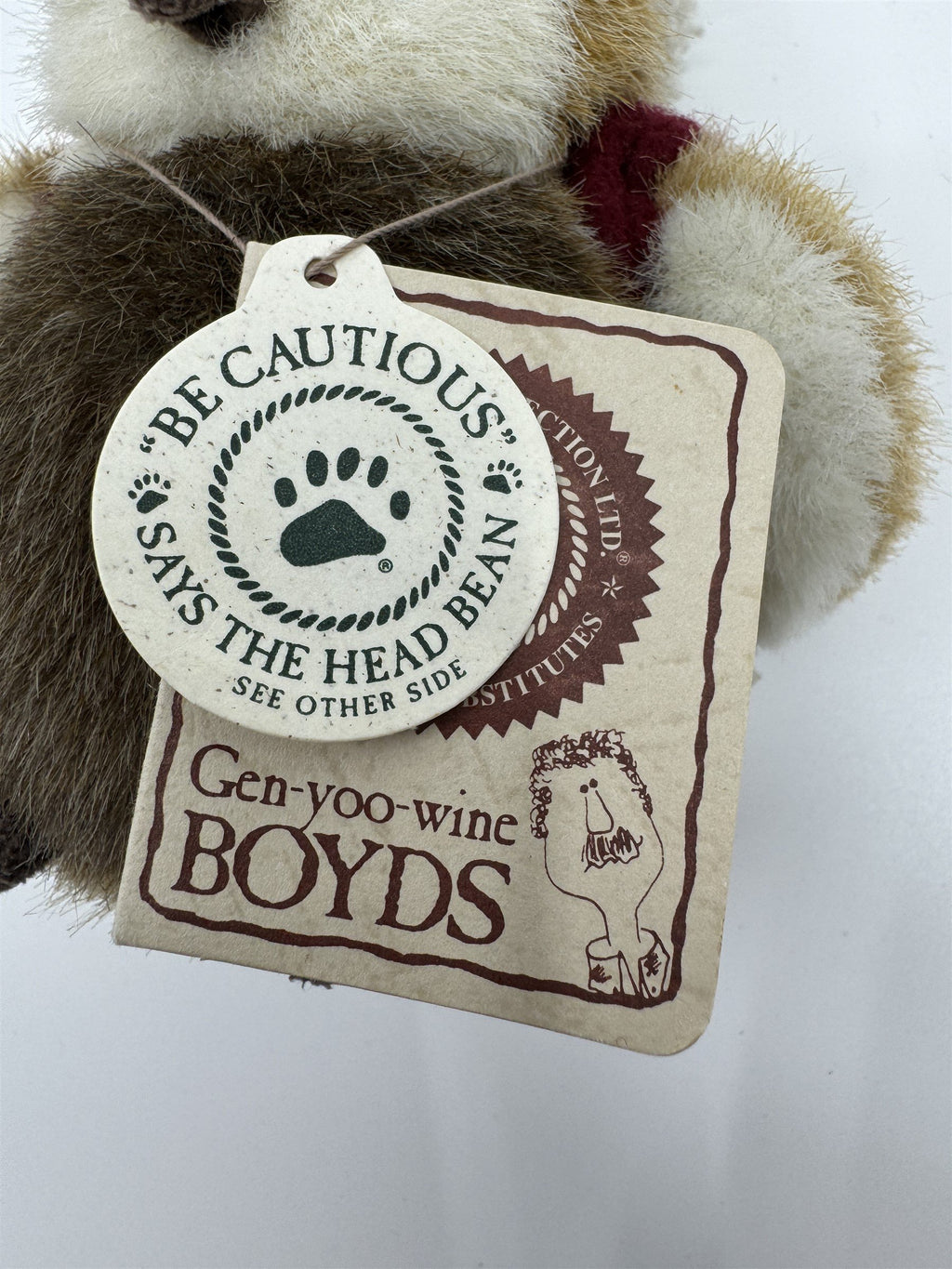 Gen-Yoo-Wine Boyds Owl with Hat Backpack Plush Lester McHootle 904006 Gettysburg