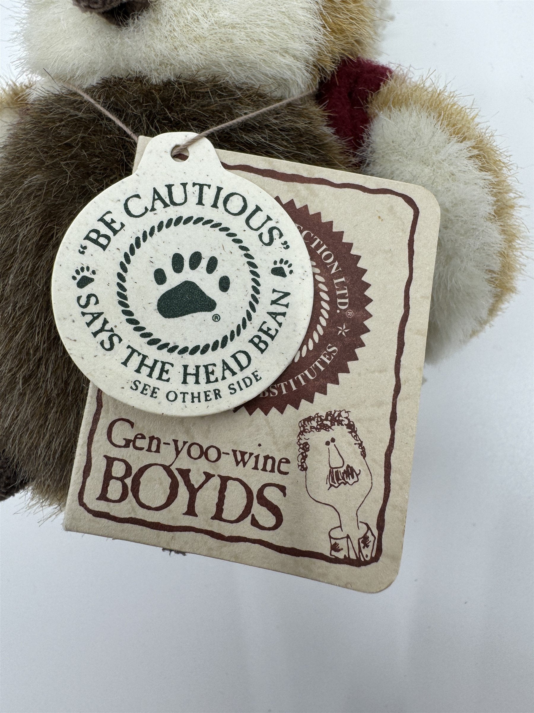 Gen-Yoo-Wine Boyds Owl with Hat Backpack Plush Lester McHootle 904006 Gettysburg