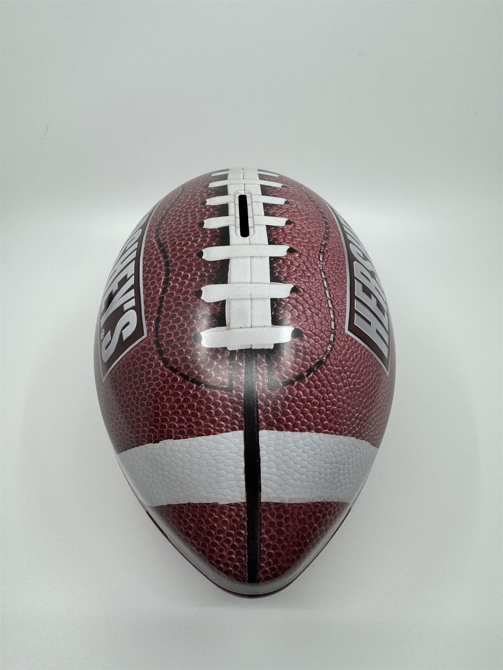 Hershey's Chocolate Football Metal Promotional Piggy Bank