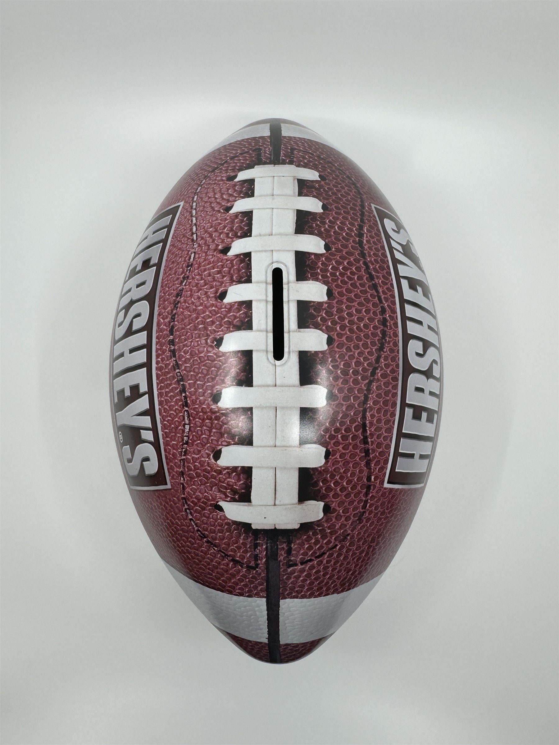 Hershey's Chocolate Football Metal Promotional Piggy Bank