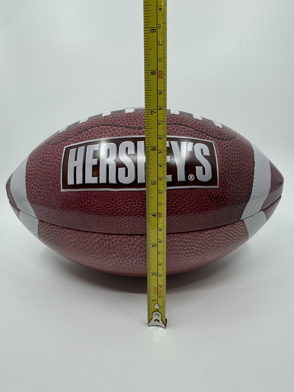 Hershey's Chocolate Football Metal Promotional Piggy Bank