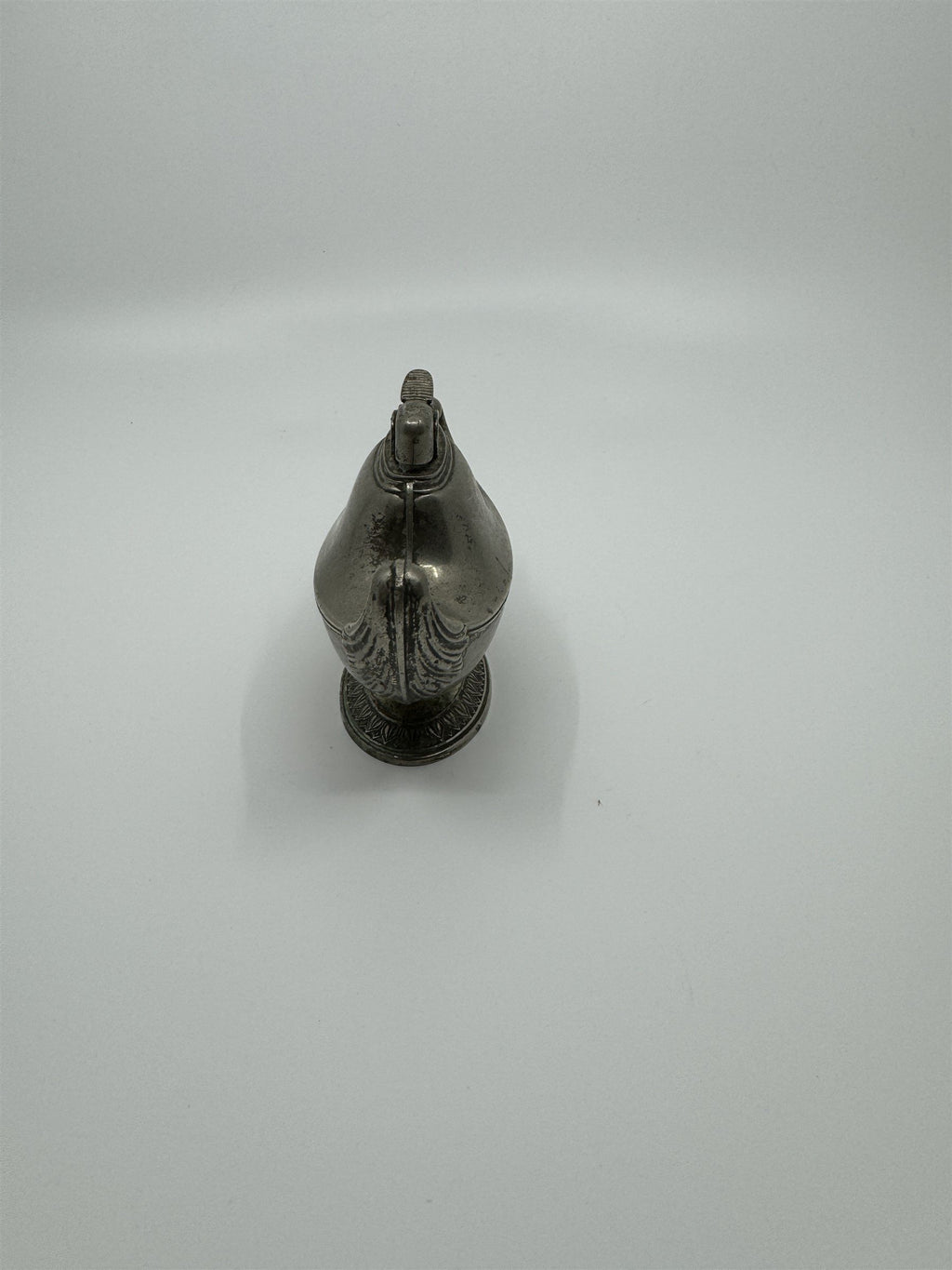 Vintage Evans Magic Genie Lamp Cigarette Make a Wish Lighter Silver Tone