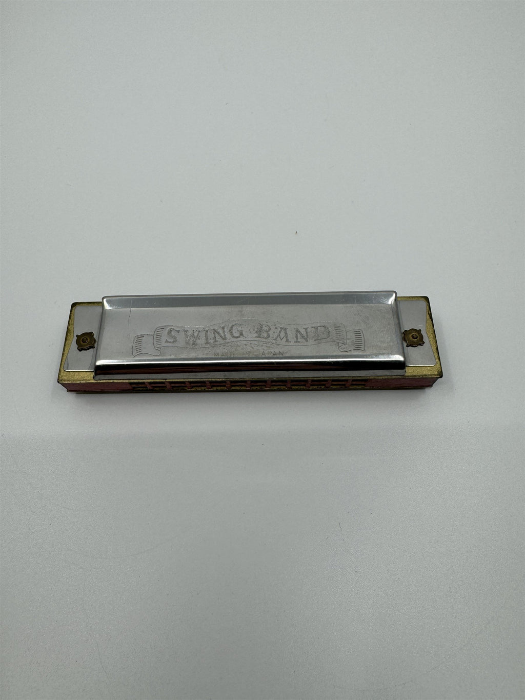 Vintage 1974 Swing Band Harmonica With Box Made in Japan for Chadwick-Miller Inc