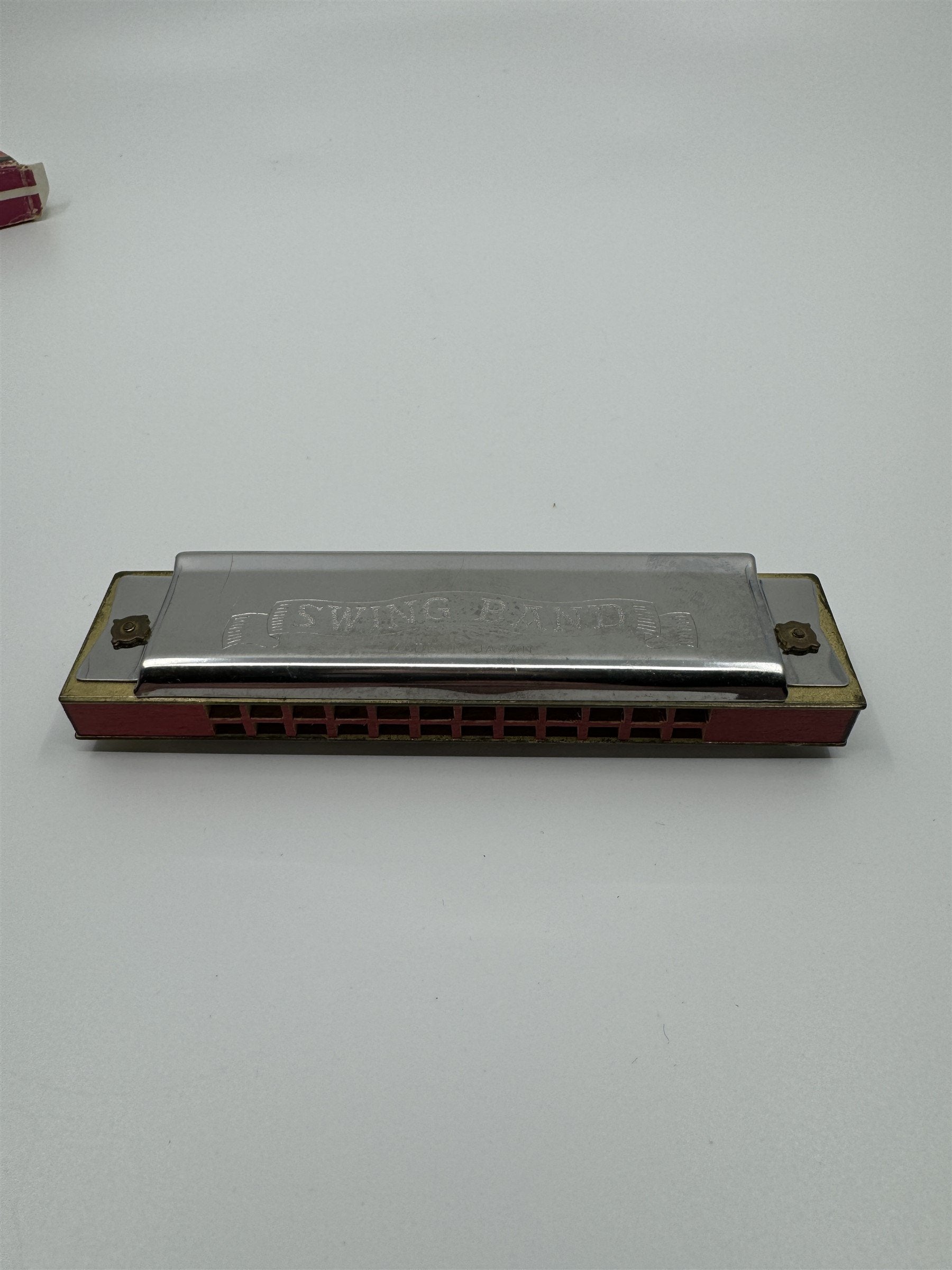 Vintage 1974 Swing Band Harmonica With Box Made in Japan for Chadwick-Miller Inc