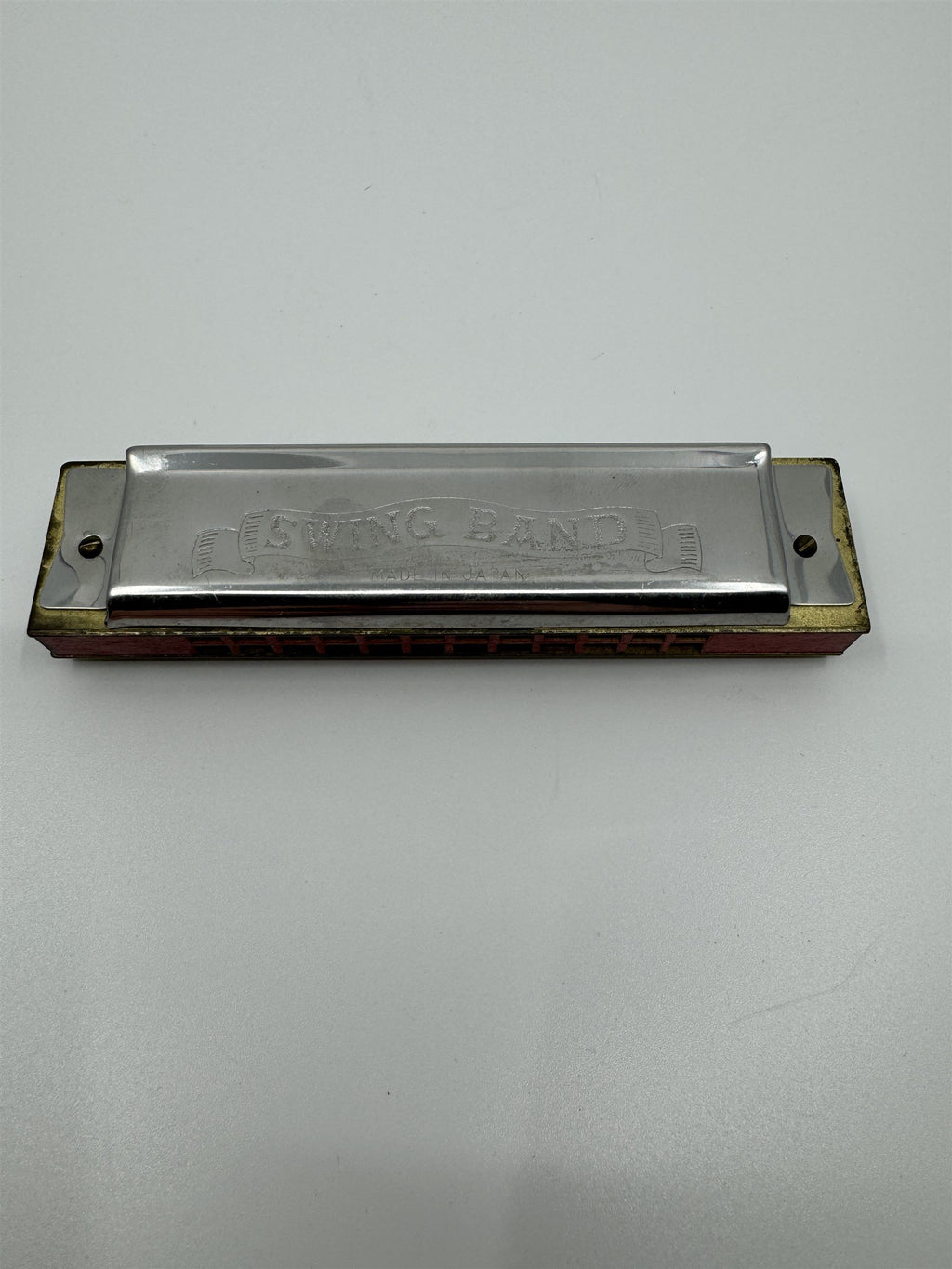 Vintage 1974 Swing Band Harmonica With Box Made in Japan for Chadwick-Miller Inc