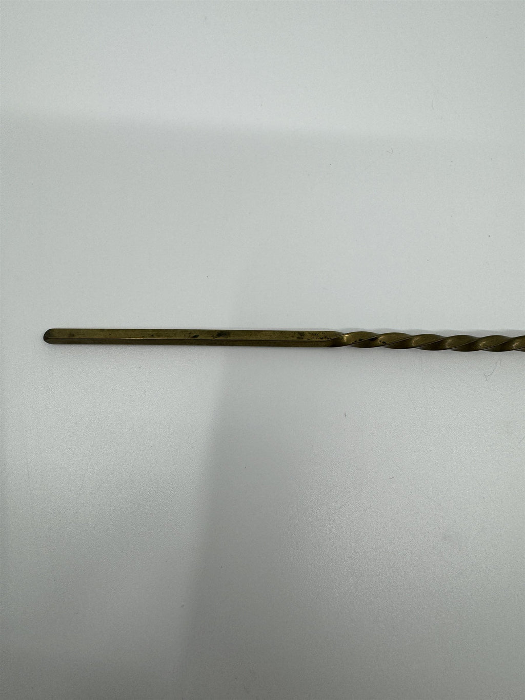 Vintage Metal Brass Candle Snuffer With Parrot Bird Toucan Drawn Twisted Metal