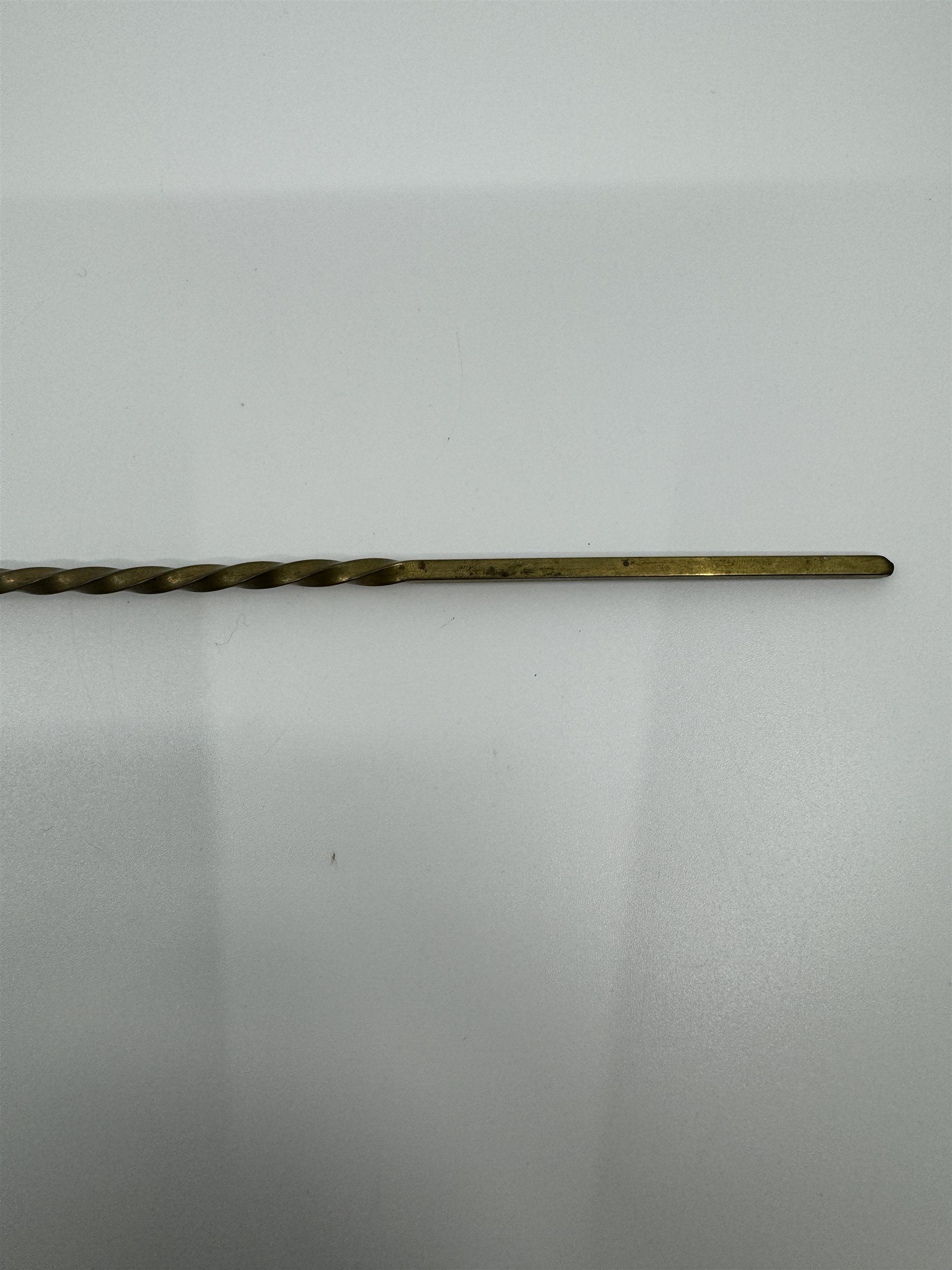 Vintage Metal Brass Candle Snuffer With Parrot Bird Toucan Drawn Twisted Metal