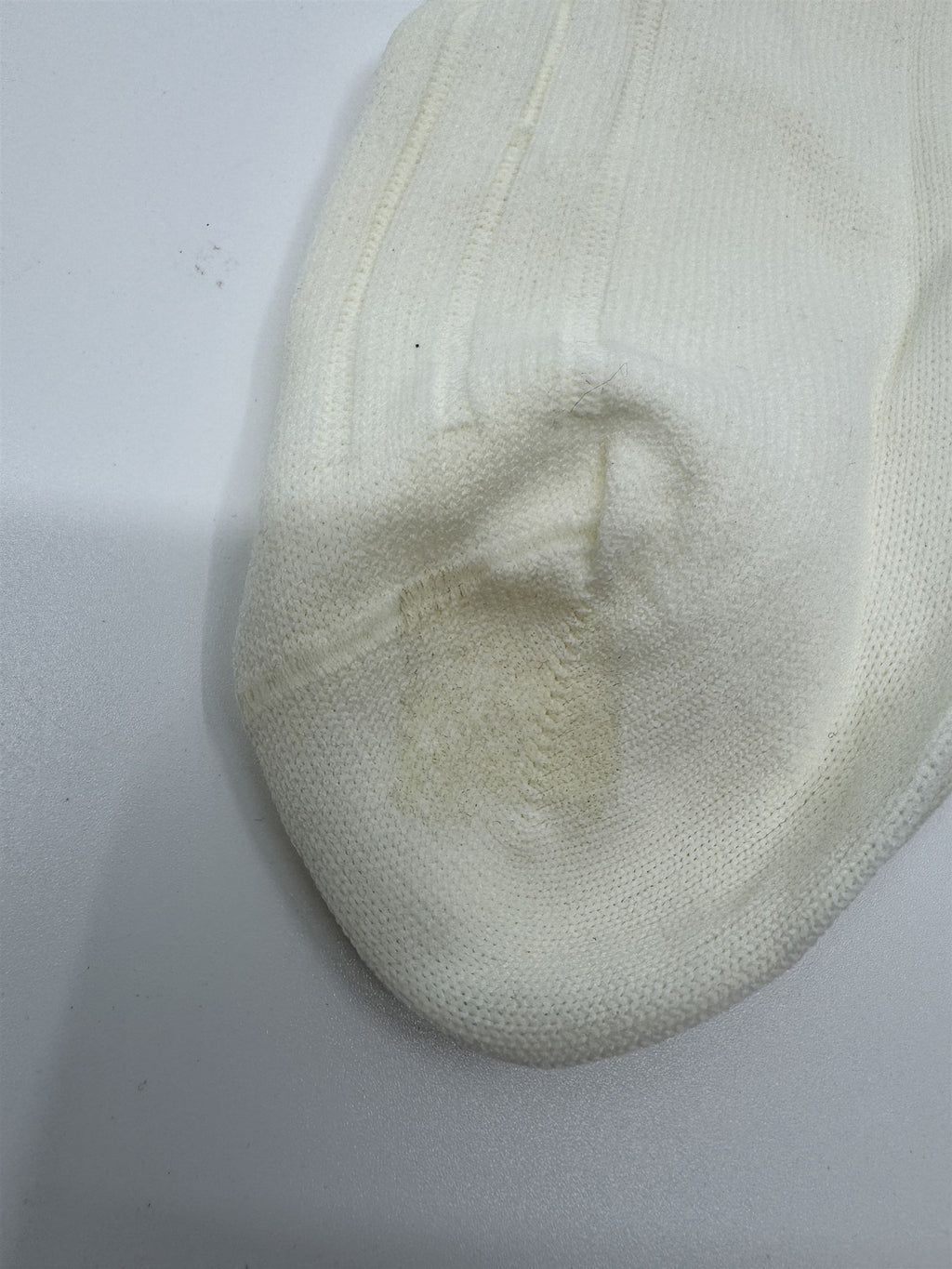 Vintage Grants 100% Nylon Anti-Static White/Beige Mens Socks 10-13