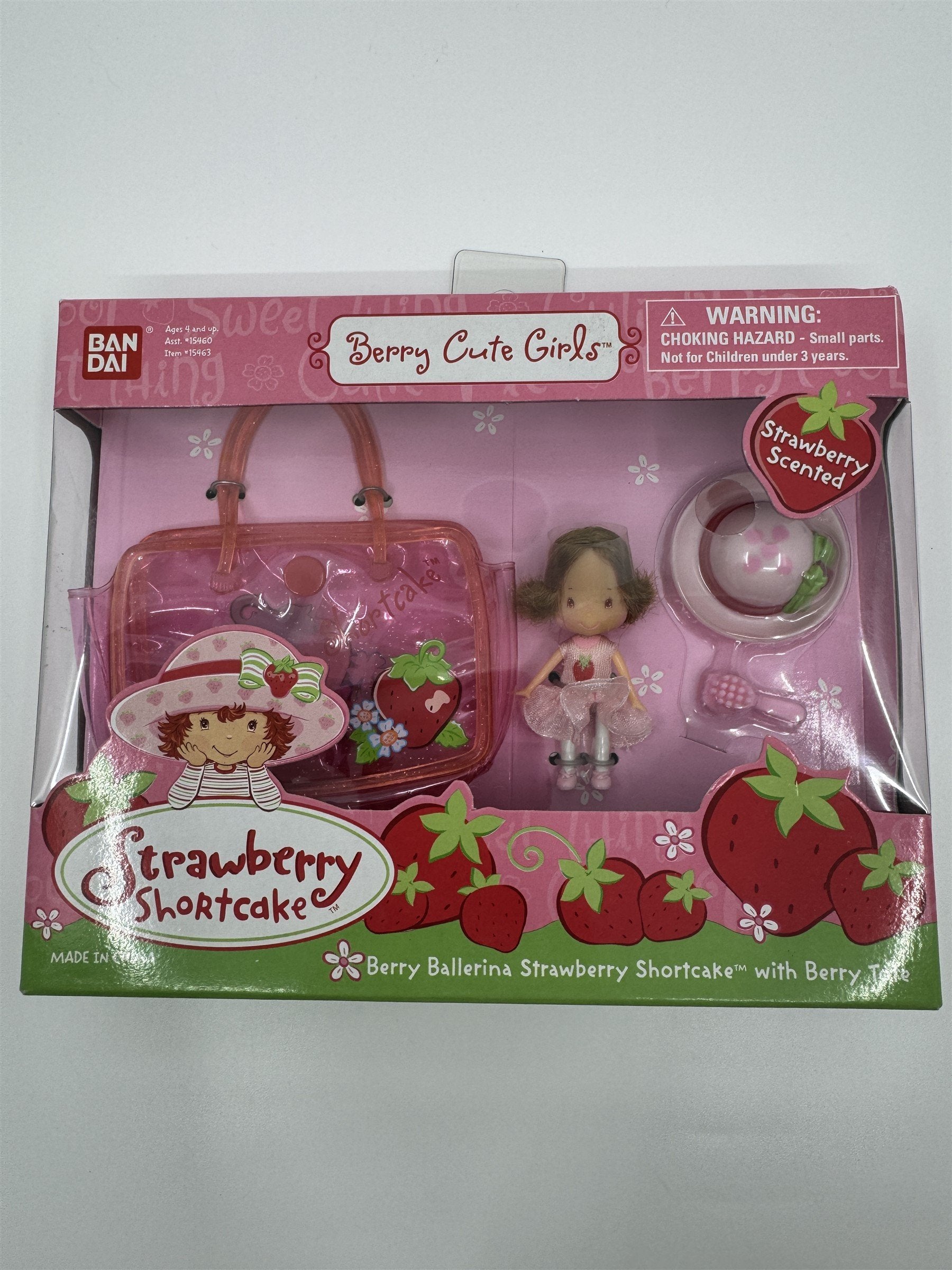 Strawberry Shortcake Berry Ballerina Strawberry Shortcake with Berry Tote Pink