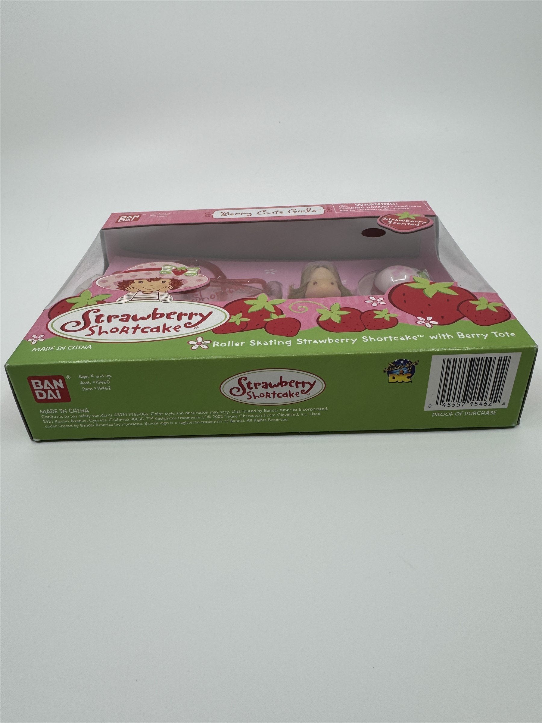 Strawberry Shortcake Roller Skating Strawberry Shortcake /w Berry Tote Clear/Red