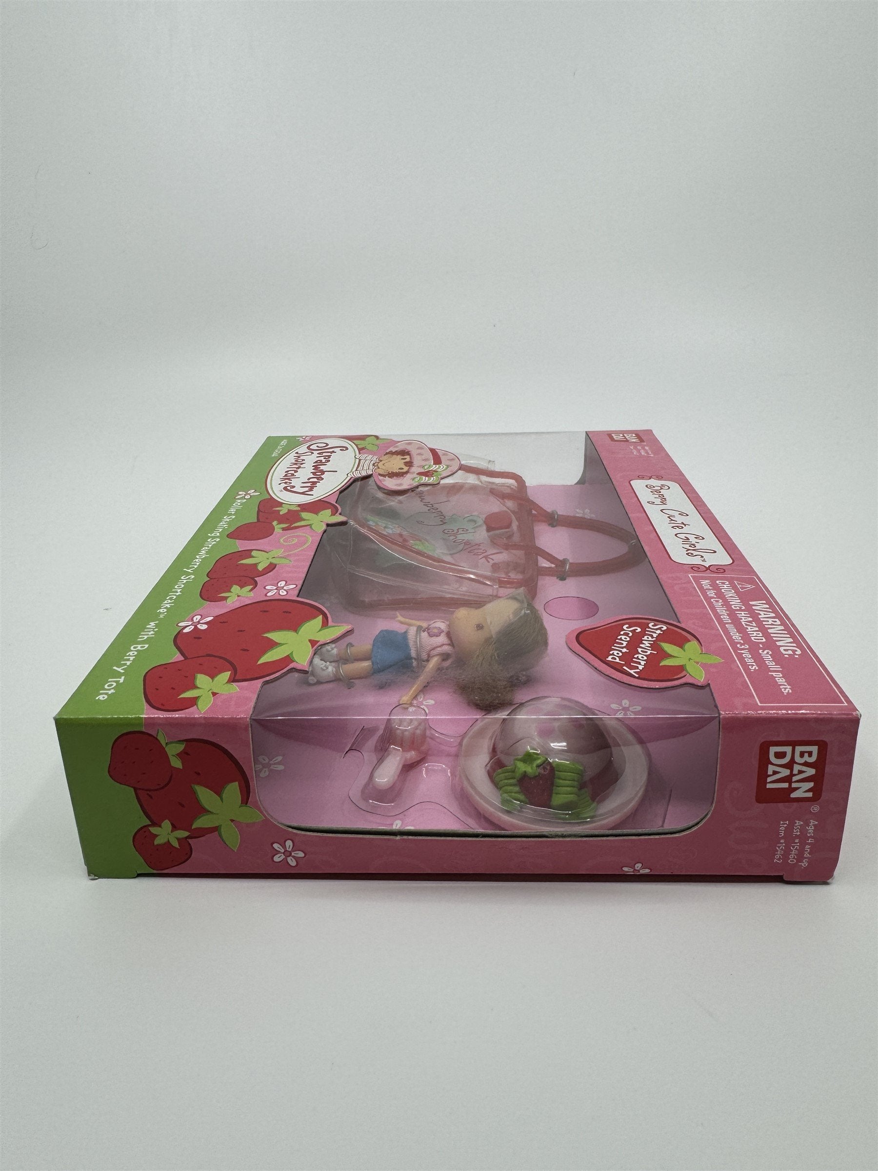 Strawberry Shortcake Roller Skating Strawberry Shortcake /w Berry Tote Clear/Red