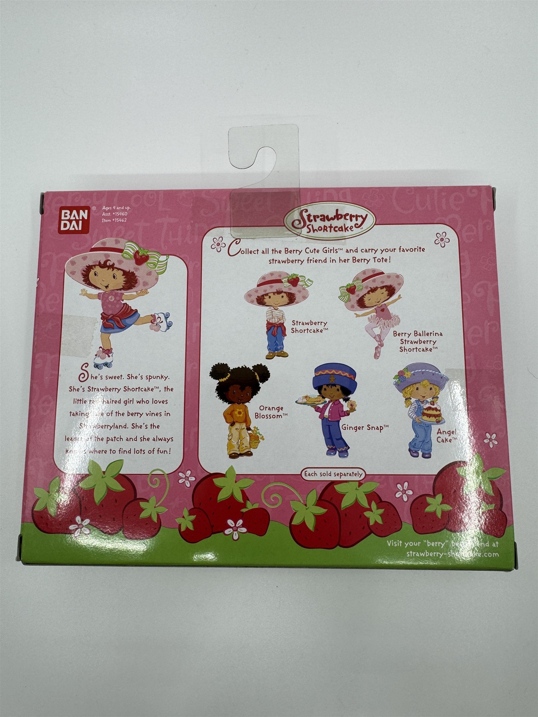 Strawberry Shortcake Roller Skating Strawberry Shortcake /w Berry Tote Clear/Red